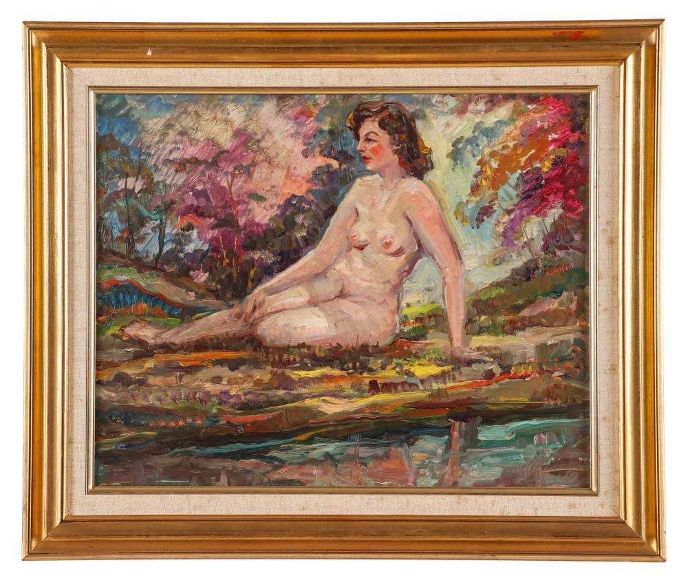 Fred W. Weber comparable auction result: fred w weber american 1890 1972 nude