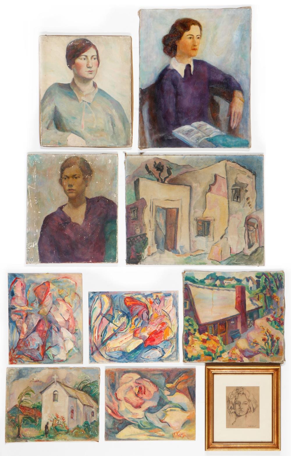 Dorcas Cooke Doolittle comparable auction result: dorcas cooke doolittle american 1901 1993 estate lot