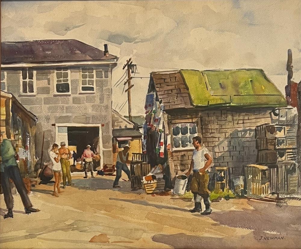 Joseph Newman (1890 - 1979) American sold by Cutler Bay Auctions, lot 110 — auction record photograph