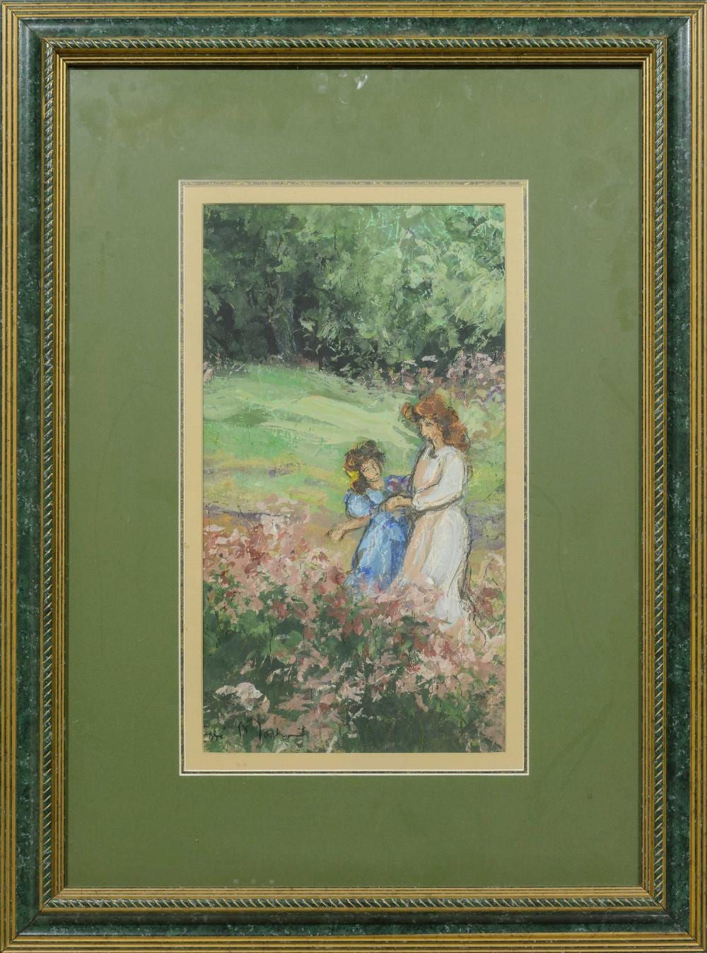 Este Mostert comparable auction result: este mostert sa born 1959 mixed media mother daughter signed 36 x 20