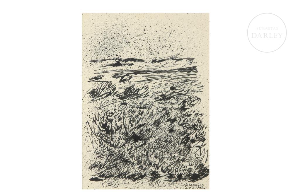 francisco lozano sanchis 1912 2000 mediterranean drawing 1994 · Subastas Darley · 2024-07-04 Francisco Lozano Sanchis comparable auction result: francisco lozano sanchis 1912 2000 mediterranean drawing 1994