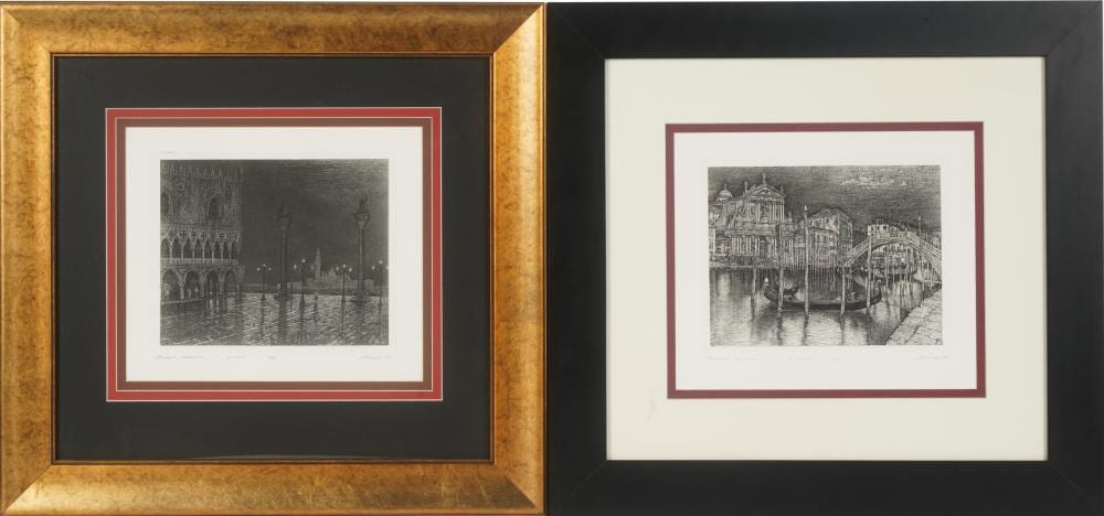 Stanislav Nikireyev comparable auction result: stanislav nikireyev 1932 2007 two works venetian scenes