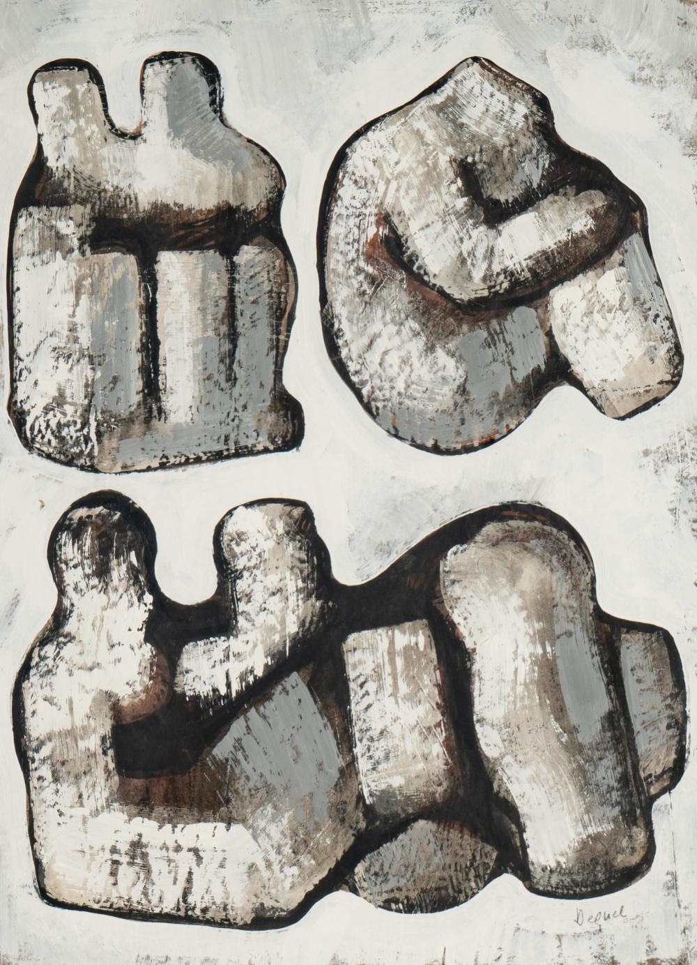 oreste dequel 1923 1989 abstract · Abell Auction · 2024-06-26 Oreste Dequel comparable auction result: oreste dequel 1923 1989 abstract