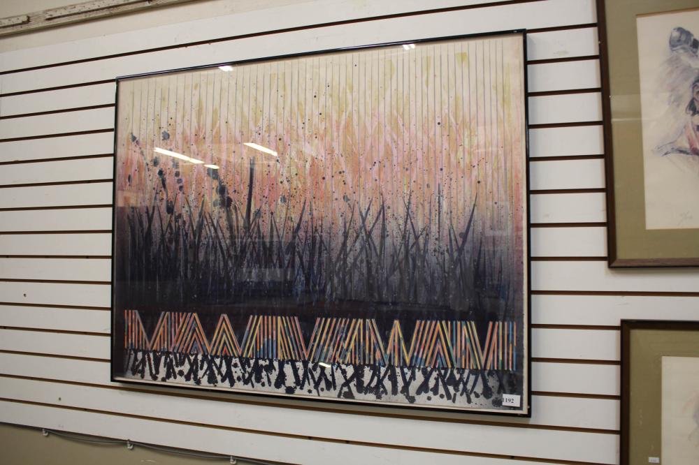 Karen Guzak comparable auction result: karen guzak washington b 1939 lithograph abstr