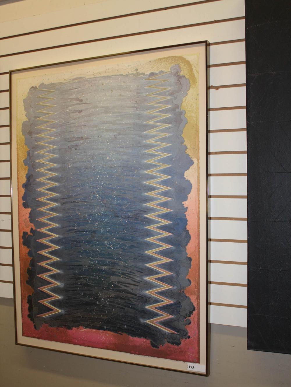 Karen Guzak comparable auction result: karen guzak washington b 1939 lithograph sunr