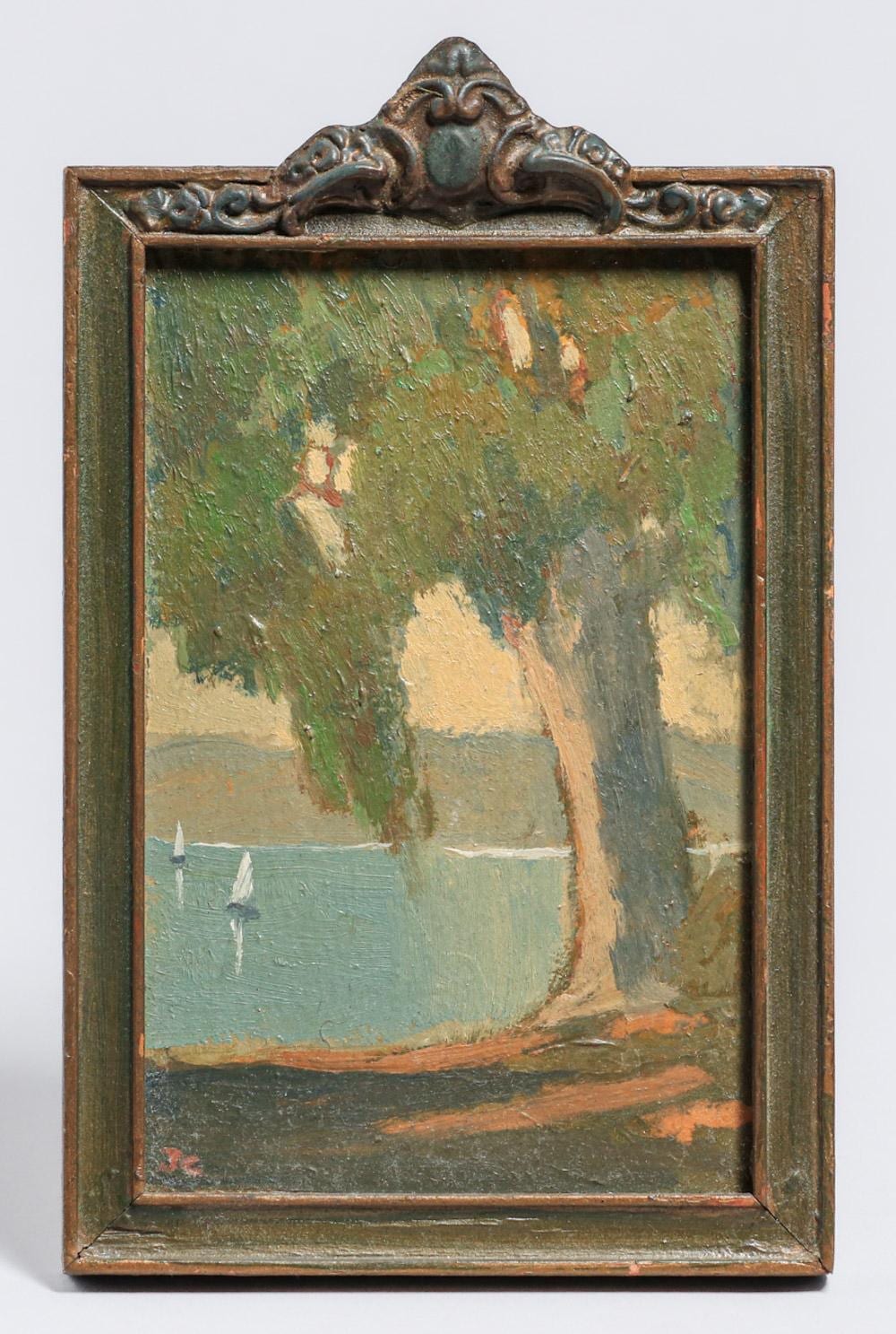Jack Cassinetto comparable auction result: jack cassinetto 1944 2018 california painting sailing on the bay 1998