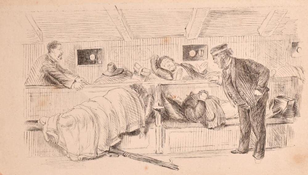 John Leech comparable auction result: john leech 1817 1864 british a very natural mistake ink inscribed unframed 5 75 x 7 25 14 x 18 4cm