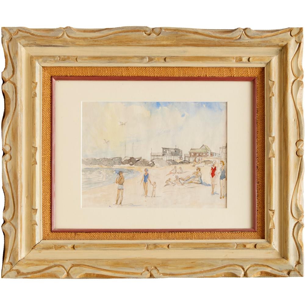 Herbert Ward comparable auction result: herbert ward watercolor on paper
