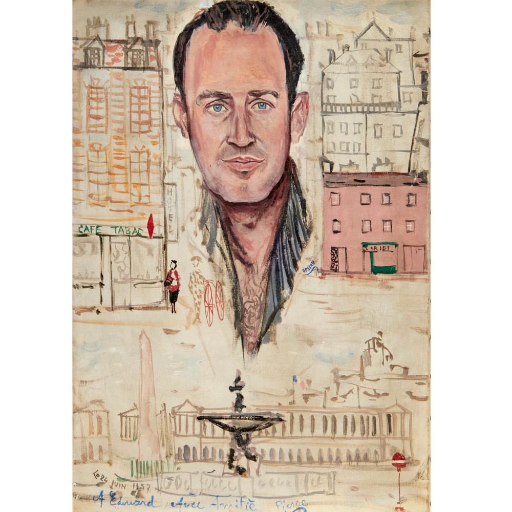 Paul Lucien Dessau comparable auction result: paul lucien dessau oil on canvas 1957