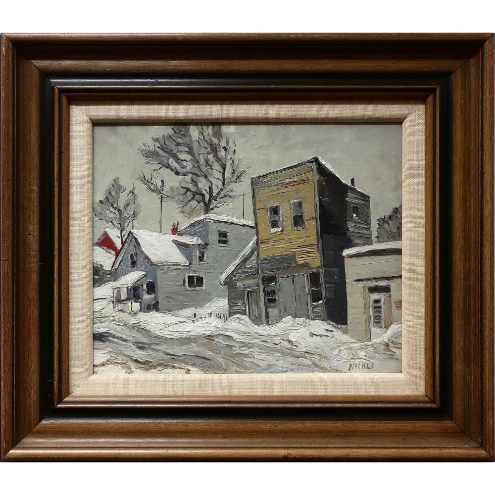 lawrence nickle canadian 1931 2014 empty store beside telephone exchange main st cobalt ont · Waddington's · 2024-07-11 Lawrence Nickle comparable auction result: lawrence nickle canadian 1931 2014 empty store beside telephone exchange main st cobalt ont