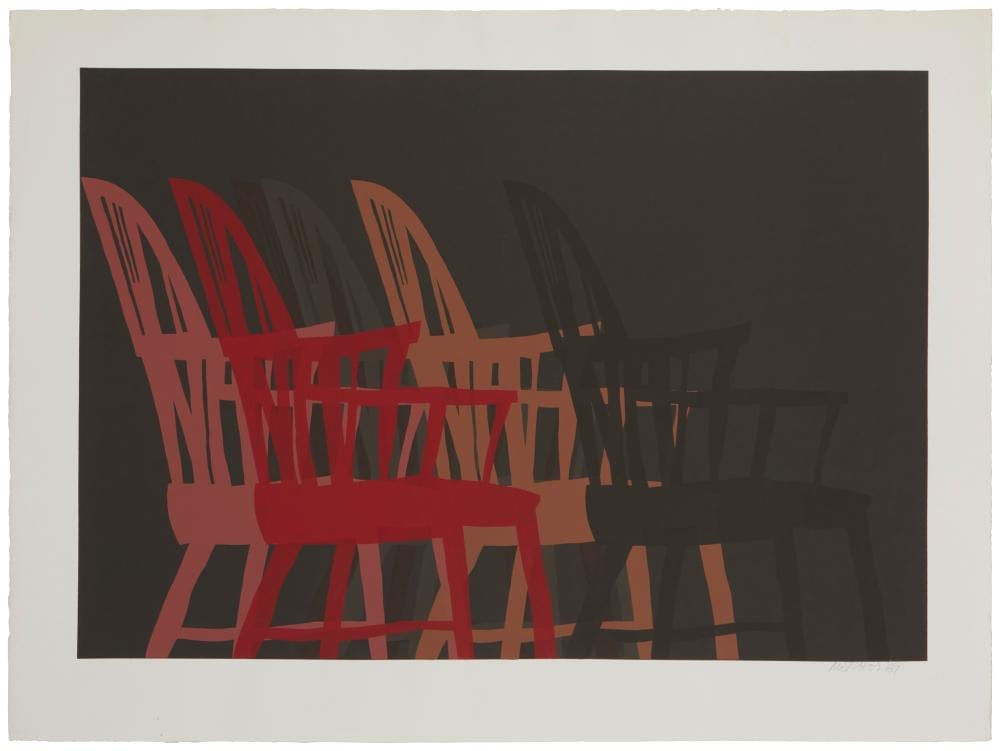 Arnold Mesches comparable auction result: arnold mesches 1923 2016 chairs 1969