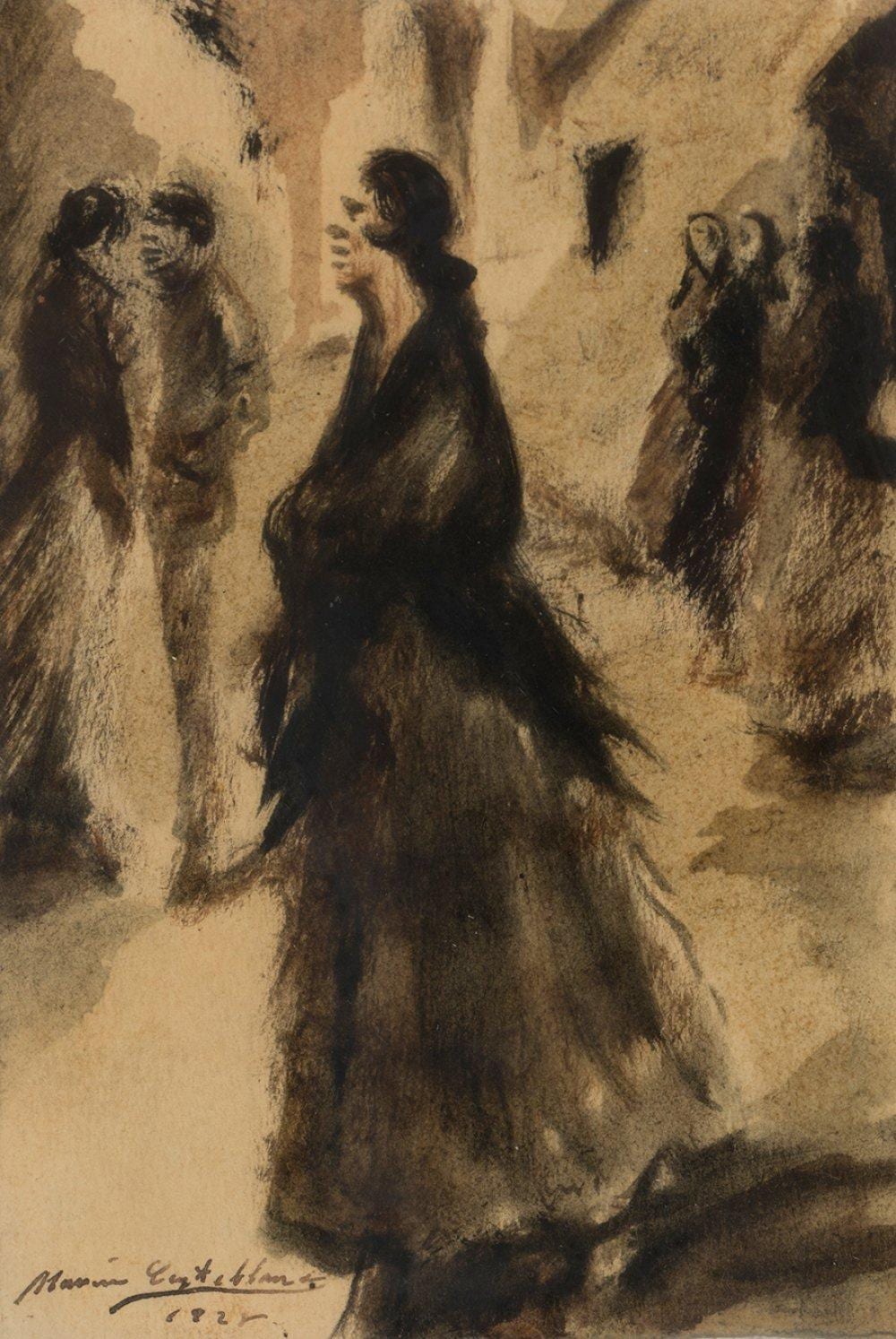 eustaquio mar n ramos seville 1873 san sebastian 1948 castellana 1928 watercolor on paper signed titled and dated in the lower left area · Setdart Auction House · 2024-07-08 Eustaquio Marín Ramos comparable auction result: eustaquio mar n ramos seville 1873 san sebastian 1948 castellana 1928 watercolor on paper signed titled and dated in the lower left area
