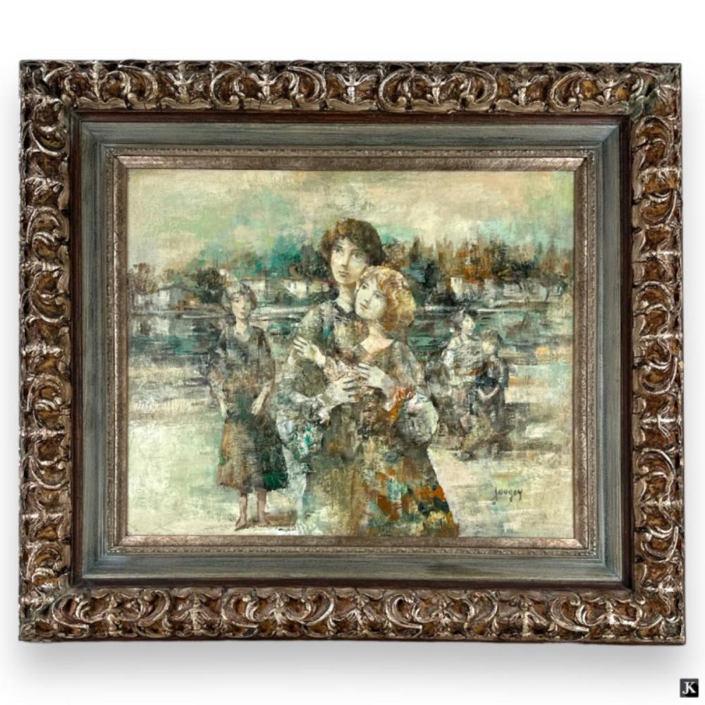 daniel jaugey france b1929 oil painting canvas · Joshua Kodner · 2024-07-13 Daniel Jaugey comparable auction result: daniel jaugey france b1929 oil painting canvas