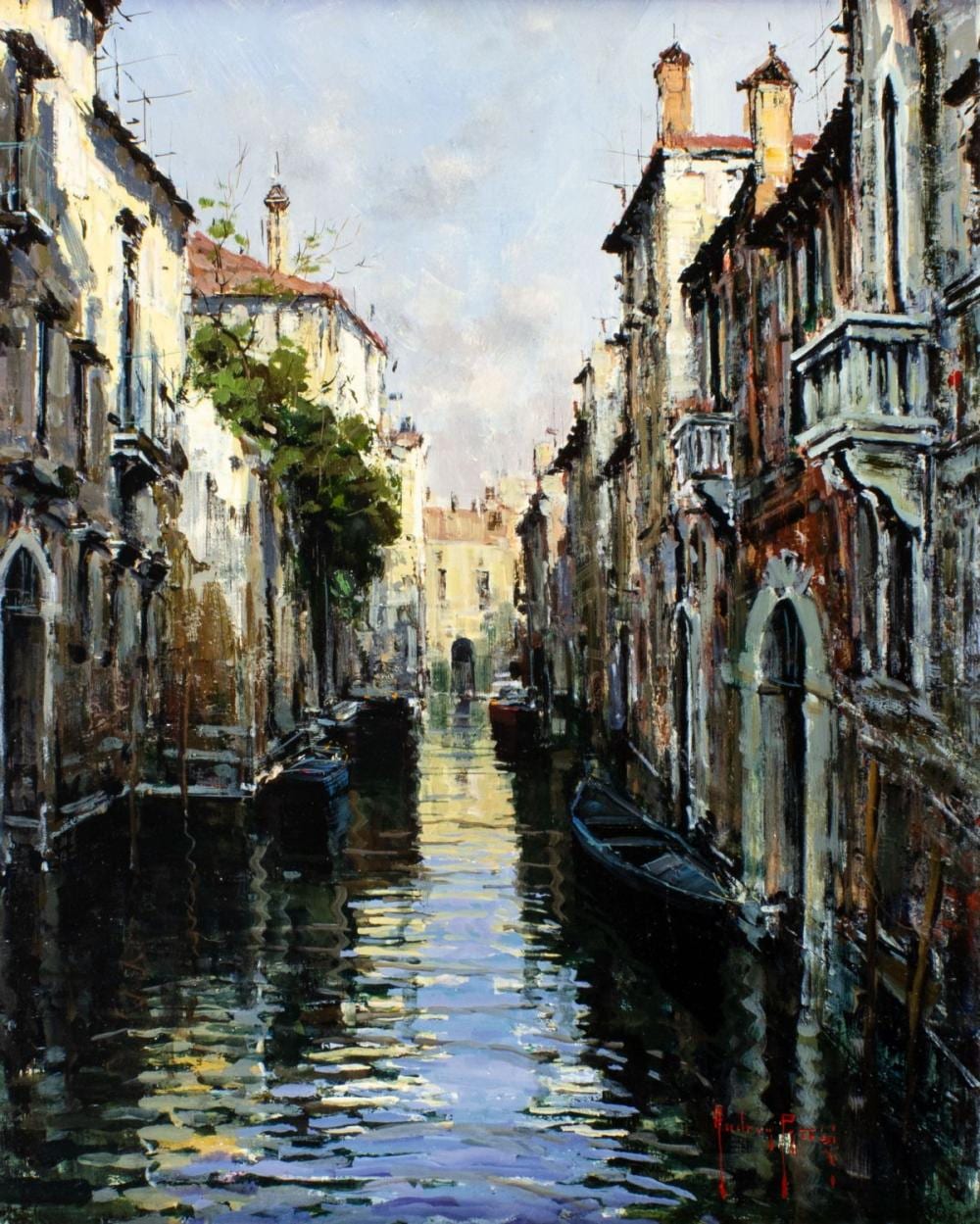 Andrea Patrisi comparable auction result: andrea patrisi italy b 1954 oil painting