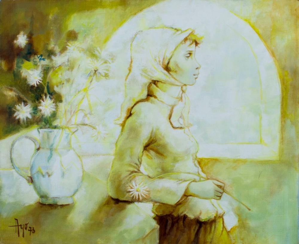 Robert Aillaud Ayo comparable auction result: robert aillaud ayo french 1926 oil painting