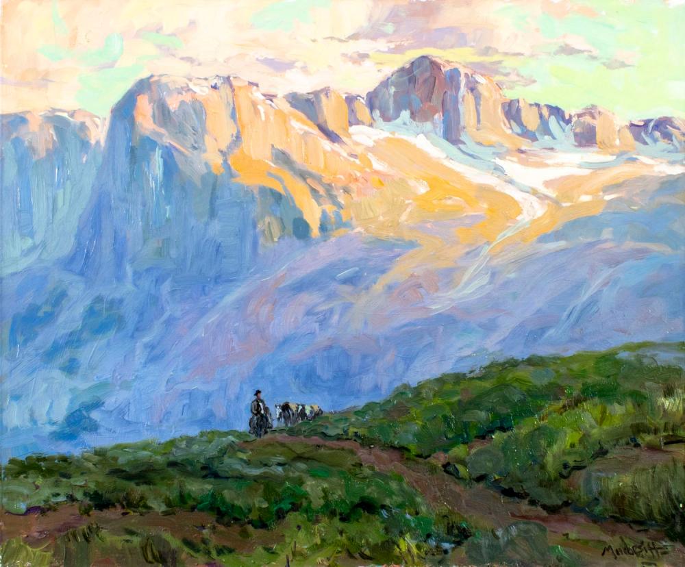 John Modesitt comparable auction result: john modesitt ca ny nm b 1955 oil painting
