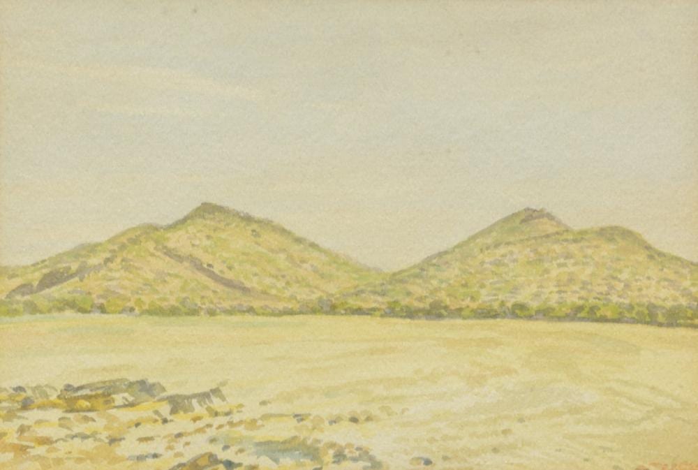 Adolph Stephan Friedrich Jentsch comparable auction result: adolph jentsch namibian 1888 1977 watercolour farm helena sw africa signed dated 1939 titled in pencil 17 x 25