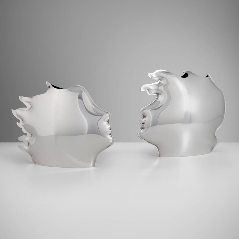 Gabriele DeVecchi comparable auction result: gabriele de vecchi phoemina and diana vases set of two