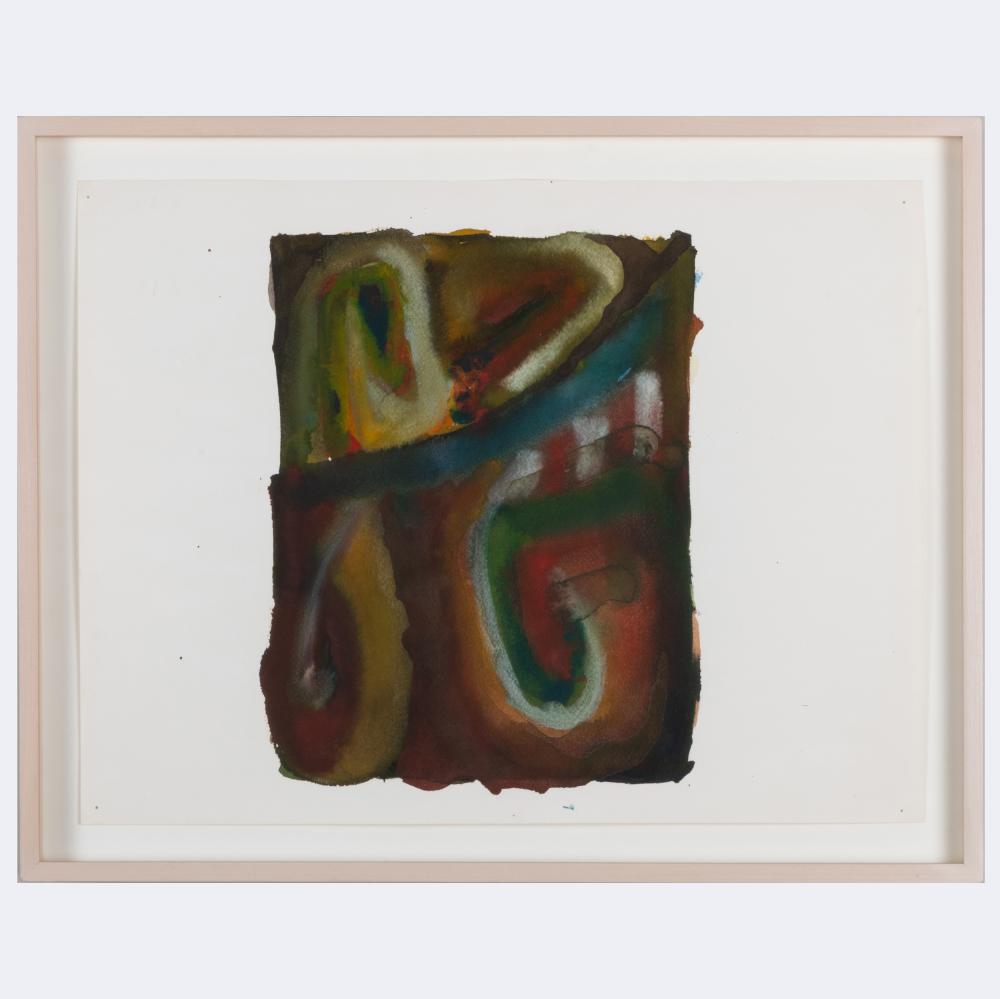 Bill Jensen comparable auction result: bill jensen b 1945 untitled
