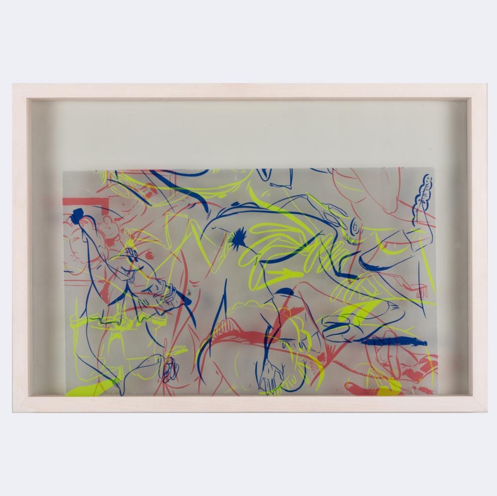 Sue Williams comparable auction result: sue williams b 1954 untitled edition for parkett