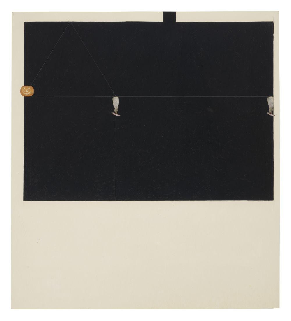 Lois Lane comparable auction result: lois lane b 1948 untitled pastel graphite and printed paper collage o