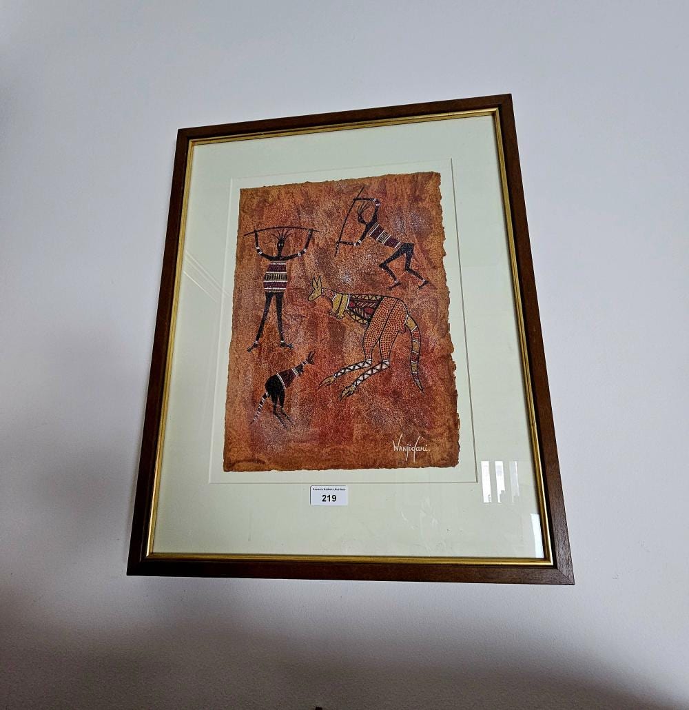 leanne reid wanjidari aboriginal australian 1966 · Amanda Addams Auctions · 2024-07-14 Leanne Reid Wanjidari comparable auction result: leanne reid wanjidari aboriginal australian 1966