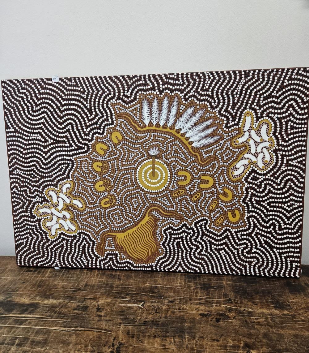 Fabrianne Peterson Nampitjinpa comparable auction result: fabrianne peterson nampitjinpa aboriginal austral