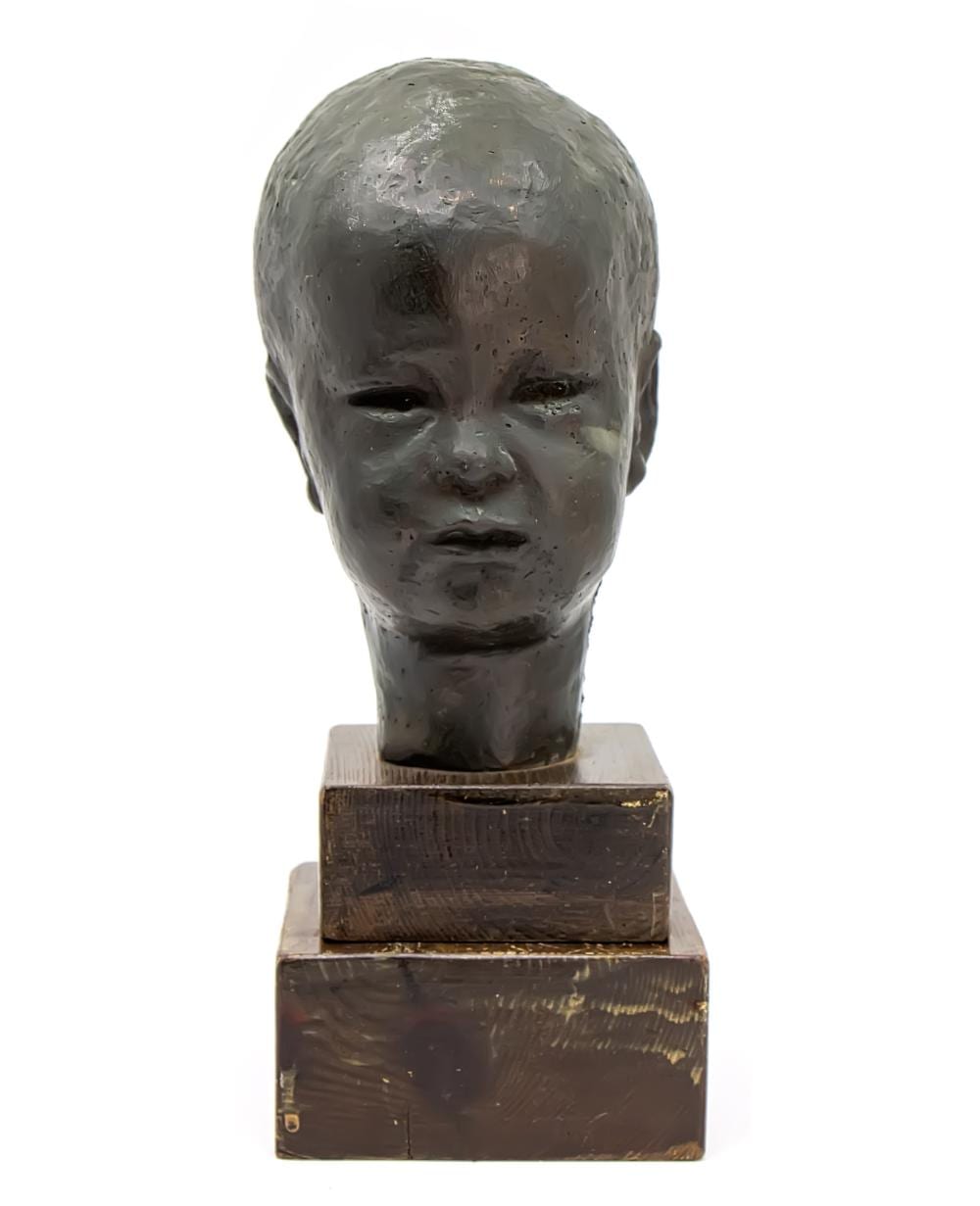 Jacob Loutchansky comparable auction result: jacob loutchansky 1876 1978 small child bronze sculpture 1933