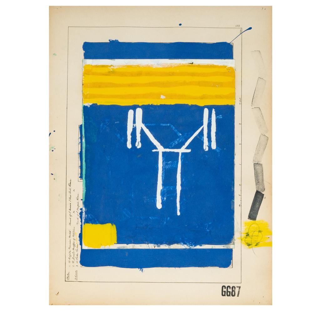 Glenn Goldberg comparable auction result: glenn goldberg b 1953 o p 87 ca 17176