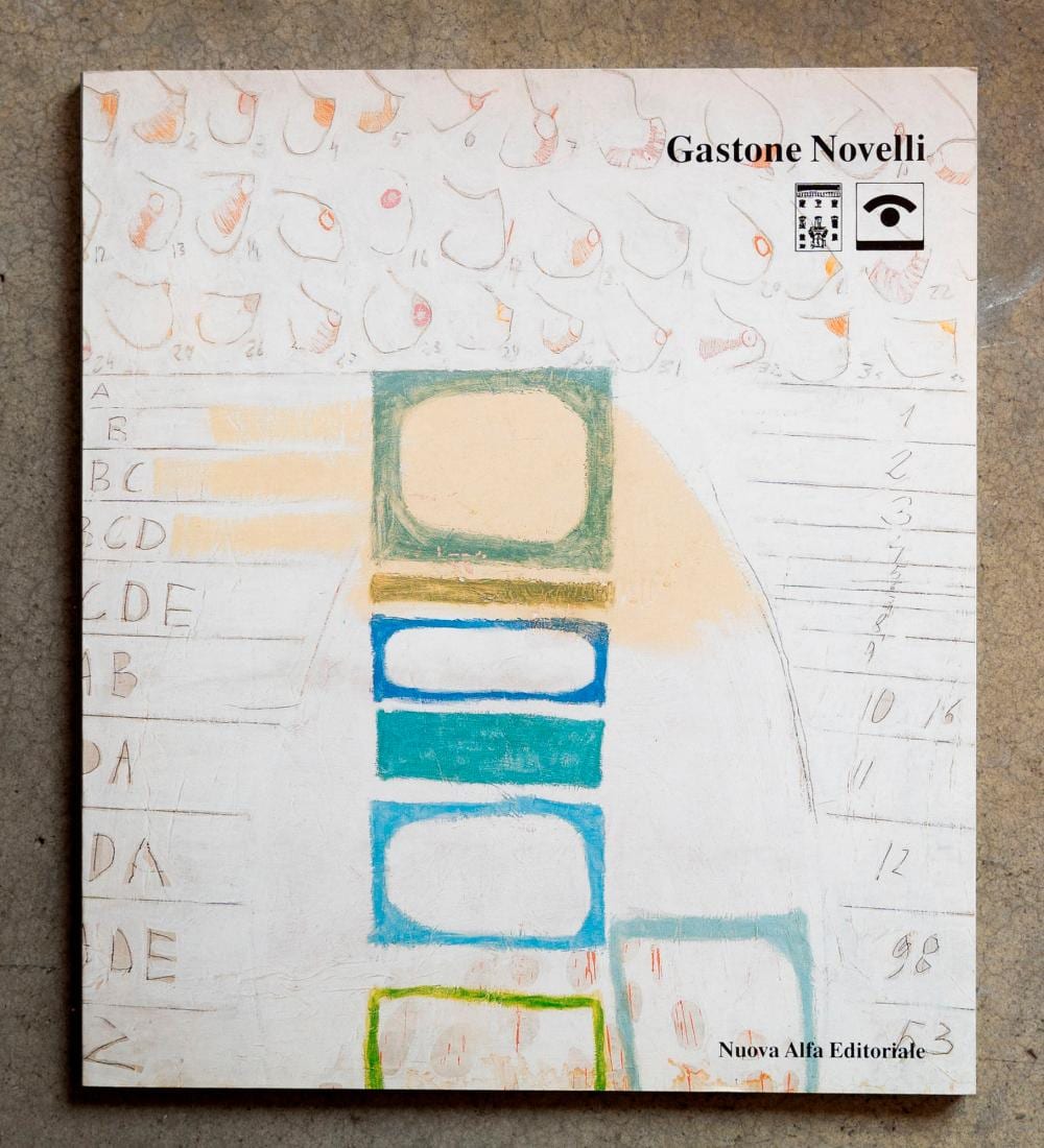 Gastone Novelli comparable auction result: gastone novelli gastone novelli