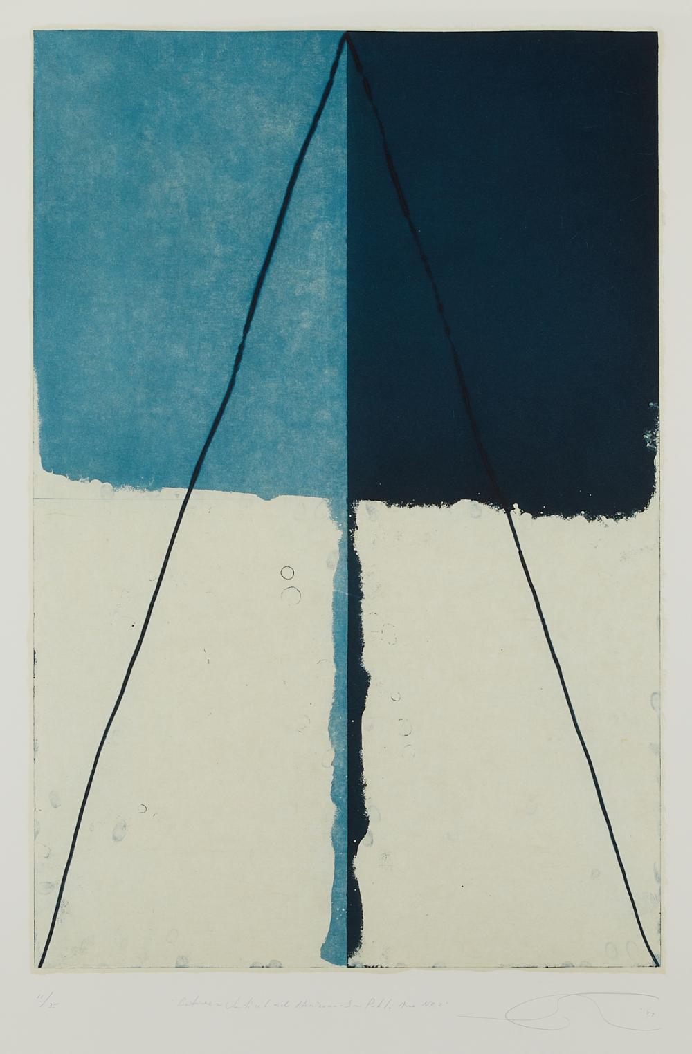 Shoichi Ida comparable auction result: shoichi ida between vertical horizontal print