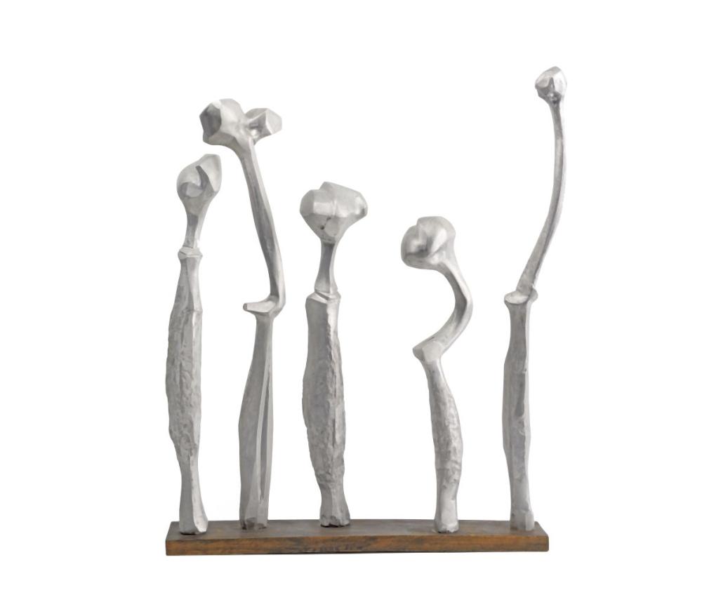 Austin (1911) Wright comparable auction result: austin wright british 1911 1997 five seedheads 63 5 x 50cm 25 x 19 11 16in including base 61 x 49cm 24 x 19 5 16in excluding base conceived in 1986