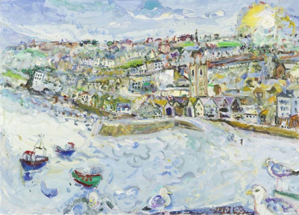 Linda Weir comparable auction result: linda weir british born 1951 terry frost sun st ives inspiration
