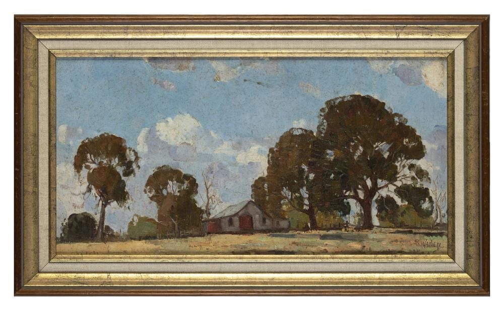 Robert Waden comparable auction result: robert waden 1900 1946 mornington farm circa 1924