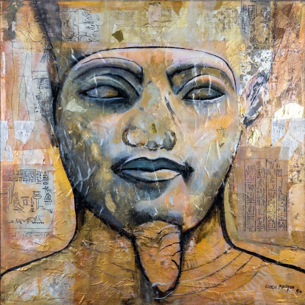 Greg Mallyon comparable auction result: greg mallyon born 1954 pharaoh 1994