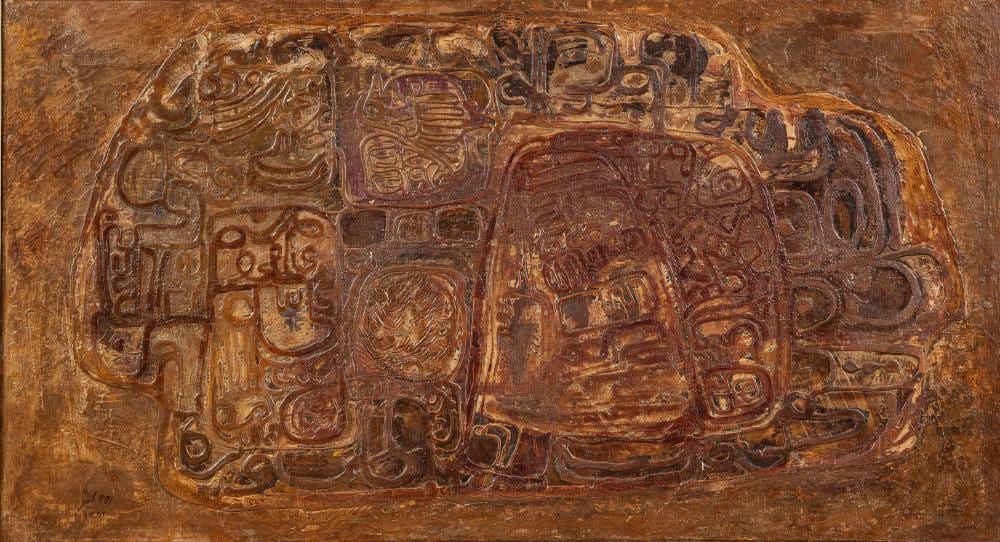Jafar Rouhbakhsh comparable auction result: jafar rouhbakhsh iran 1938 1996 untitled