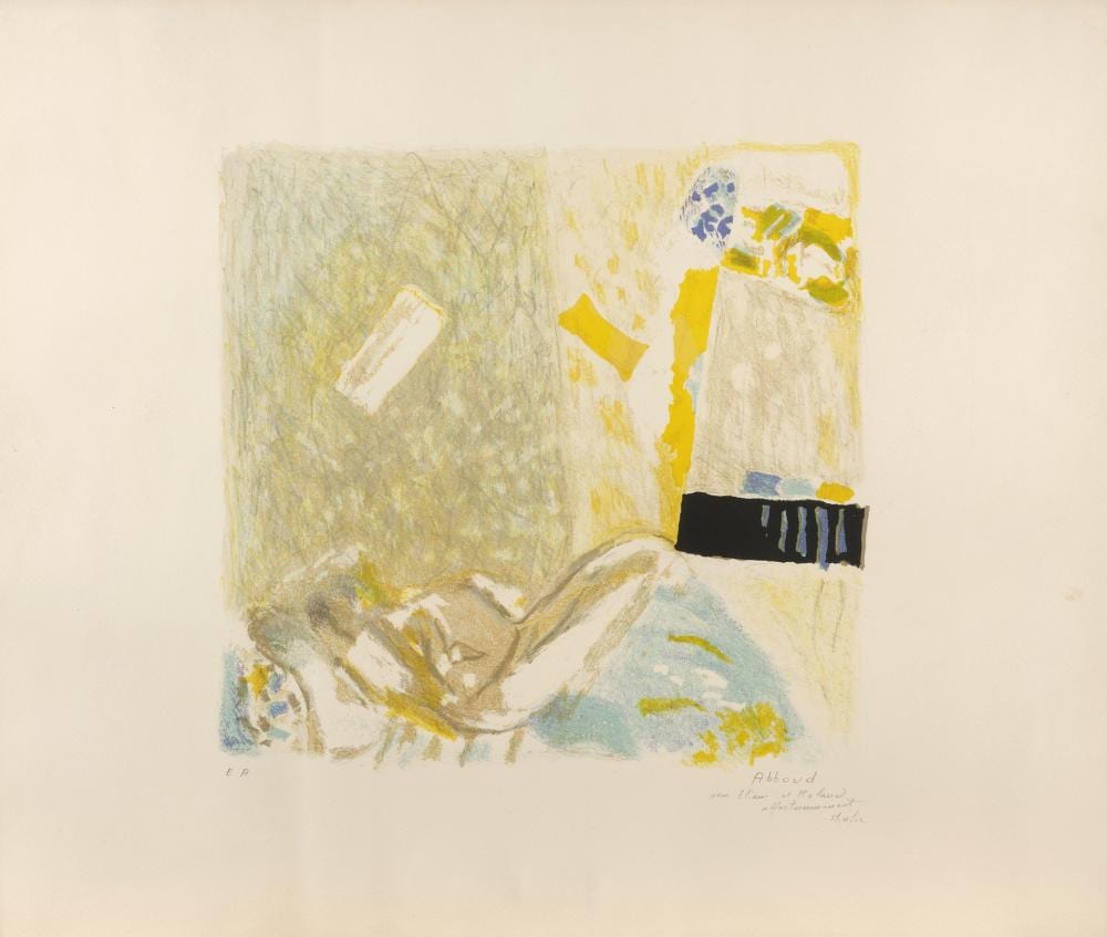 Chafik Abboud comparable auction result: chafic abboud liban 1926 2004 c est la chambre