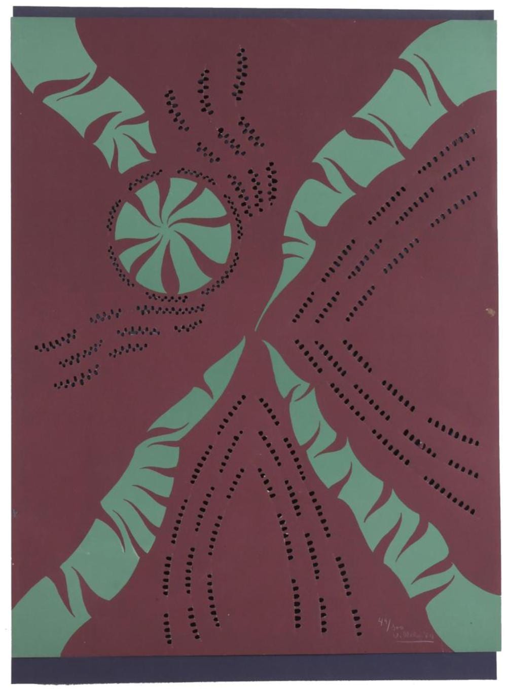 Moisès Villèlia comparable auction result: mois s villelia 1928 1994 untitled 1974