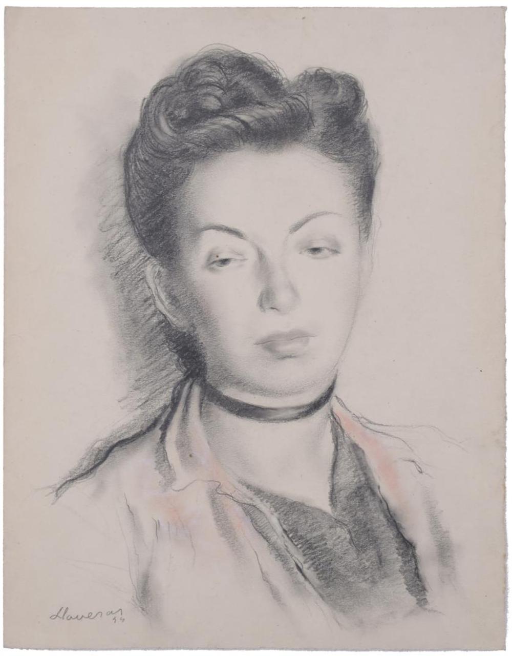 Frederic Lloveras Herrera comparable auction result: frederic lloveras herrera 1912 1983 portrait and urban landscape 1944 59