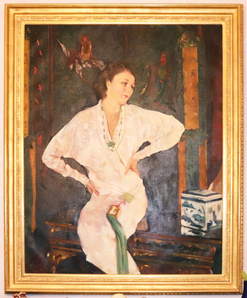 John Lavalle comparable auction result: john lavalle portrait of dame judith anderson