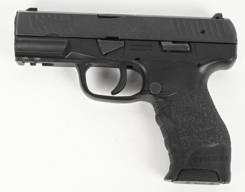 Carl Walther comparable auction result: carl walther walther arms creed semi auto pistol
