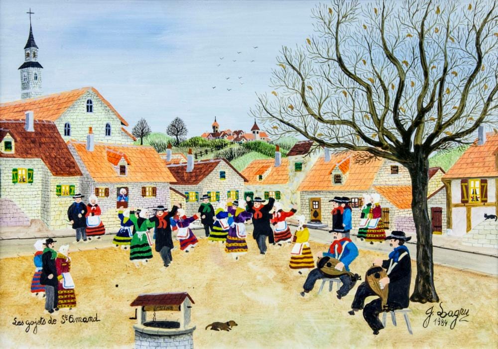 Jean Pierre Lagrue comparable auction result: jean pierre lagrue france 1939 2018 oil painting