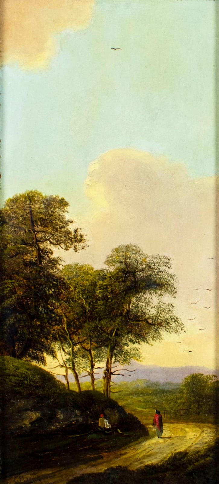 Charles Greville Morris comparable auction result: charles greville morris uk 1861 1922 oil painting antique