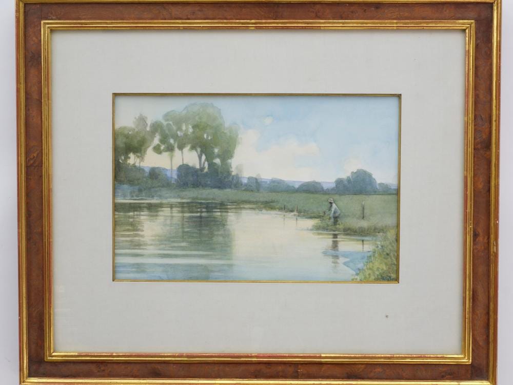 Thomas Aquinas Daly comparable auction result: thomas aquinas daly b 1937 watercolor