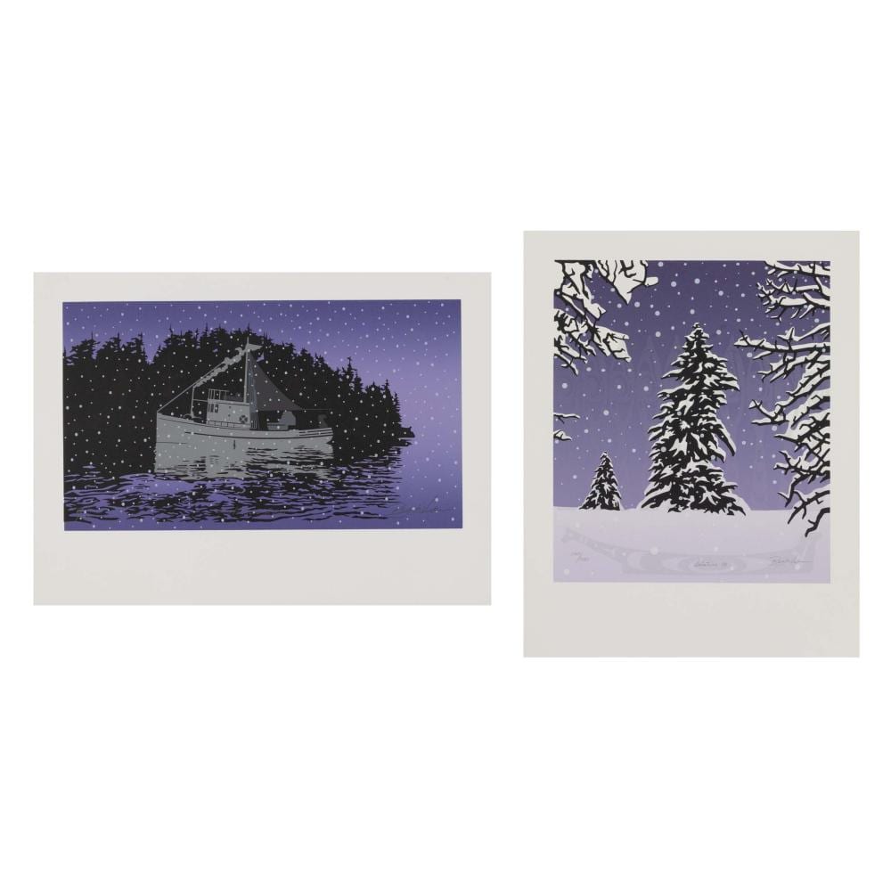 Roy Henry Vickers comparable auction result: roy henry vickers b 1946 solstice 1998 solstice 2000