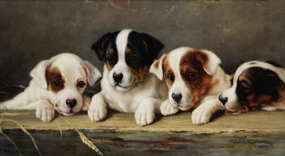 Valentine Thomas Garland comparable auction result: valentine thomas garland british 1868 1914 the board of guardians