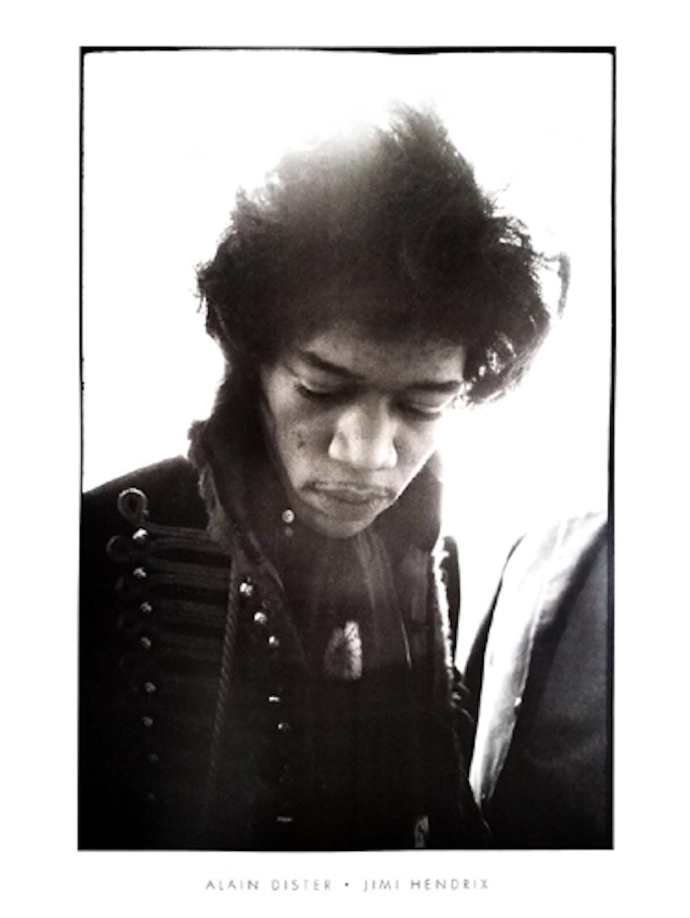 Alain Dister comparable auction result: alain dister jimi hendrix