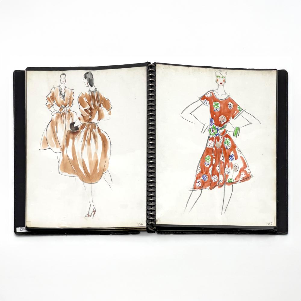 Sven Jesper Nyeboe comparable auction result: jesper nyeboe spring 1983 portfolio for geoffrey beene
