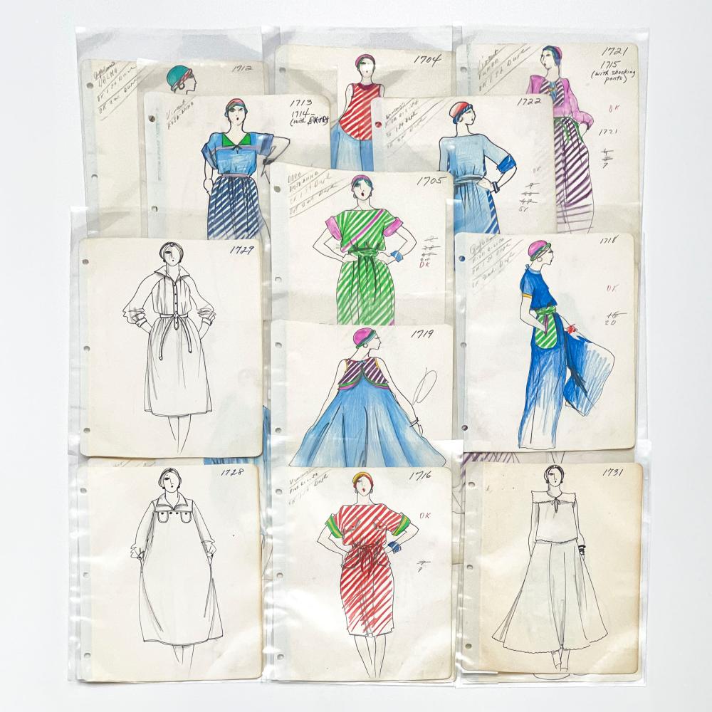 Sven Jesper Nyeboe comparable auction result: jesper nyeboe 21 illustrations for geoffrey beene