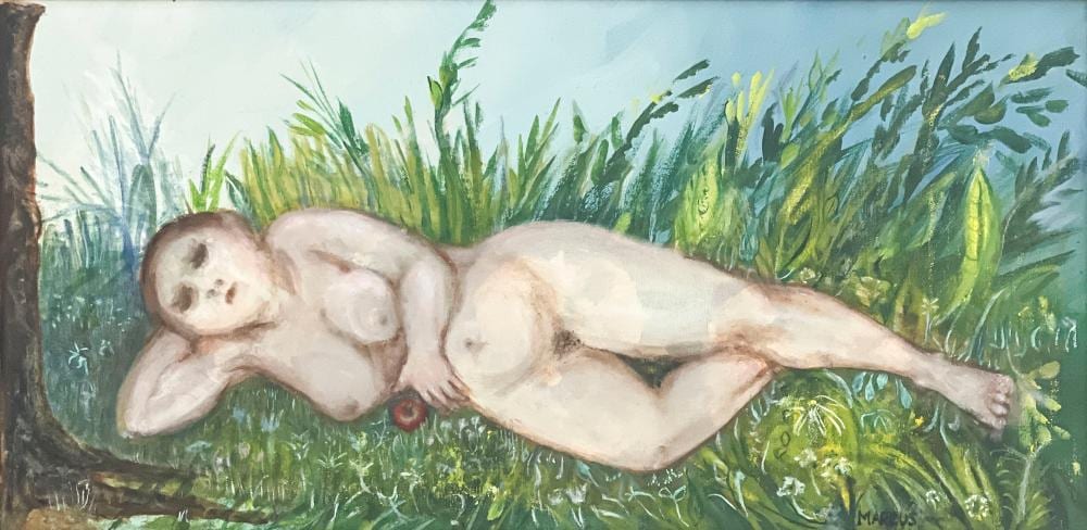Leon Marcus comparable auction result: leon marcus eve resting